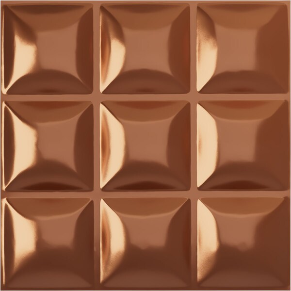 Ekena Millwork 19 5/8in. W x 19 5/8in. H Classic EnduraWall Decorative 3D Wall Panel Covers 2.67 Sq. Ft. WP20X20CLBCO - main